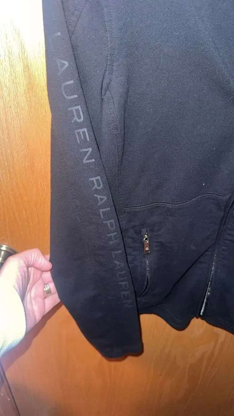 Lauren Ralph Lauren Stretch Cotton-Blend Full-Zip Active Jacket - Picture 3 of 5